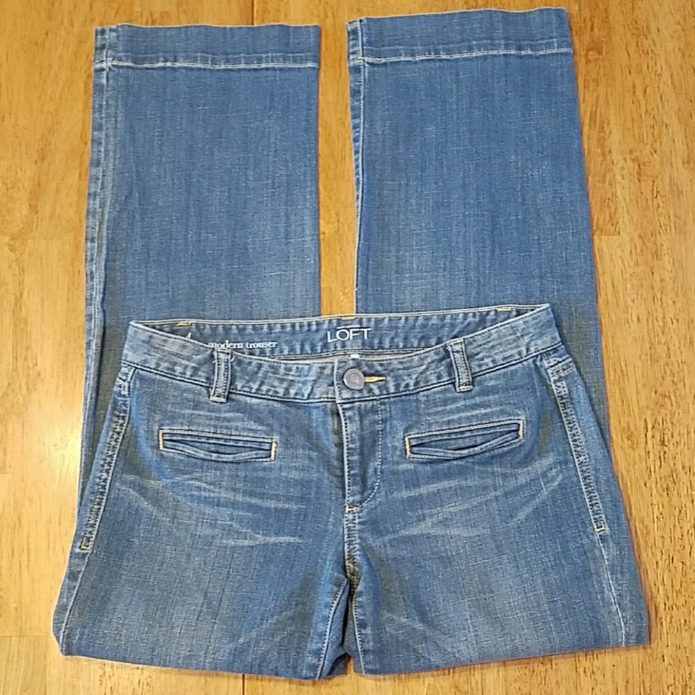 Ann Taylor Loft Modern Trouser Jeans